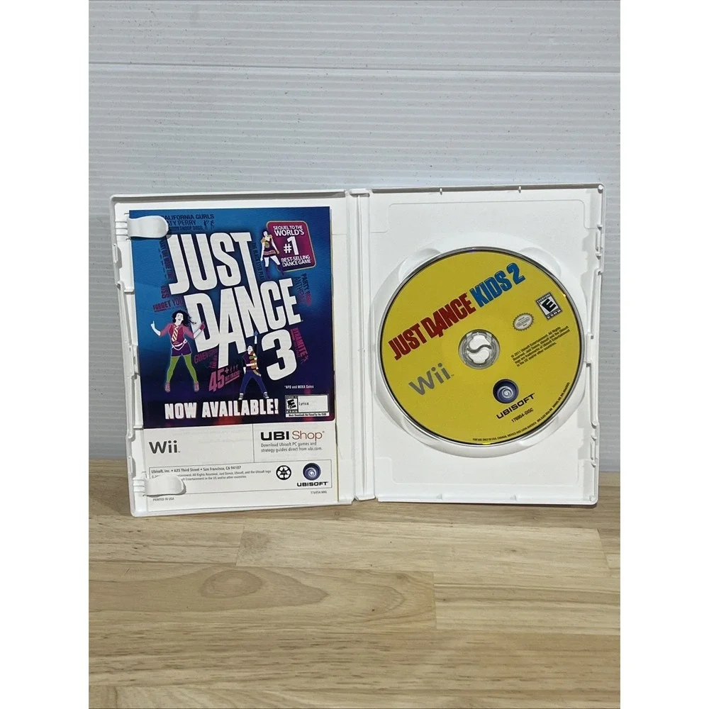 Just Dance Kids 2 Nintendo Wii 2011 Complete With Manual Tested